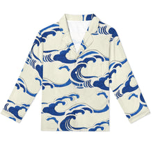 Lade das Bild in den Galerie-Viewer, Einzelbild-Design Herren / Männer Schlafanzug Pyjama Set Langarm - Kragen Classic (2 tlg.) SDS062 mit Foto Design Motiv Text selbst gestalten und bedrucken