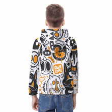Lade das Bild in den Galerie-Viewer, Einzelbild-Design Jungen Sweatshirt Kapuzenpullover mit Kordelzug und Print Hoodie A38H mit Foto Design Motiv Text selbst gestalten und bedrucken