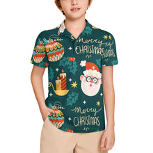 Lade das Bild in den Galerie-Viewer, Einzelbild-Design Kinder Jungen 3-16 Jahre Alt Poloshirt Kurzarm J62T mit Foto Design Motiv Text selbst gestalten und bedrucken