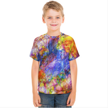 Lade das Bild in den Galerie-Viewer, Einzelbild-Design Kinder Kurzarm T-Shirt TSHIRT Mesh - Mädchen / Jungen mit Foto Design Motiv Text selbst gestalten und bedrucken