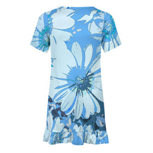 Lade das Bild in den Galerie-Viewer, Einzelbild-Design Mädchen Kleid Sommerkleid Kurzarm F5Q mit Foto Design Motiv Text selbst gestalten und bedrucken