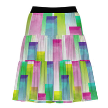 Lade das Bild in den Galerie-Viewer, Einzelbild-Design Rock Lang A-Linien-Rock Maxirock SJBSQ mit Foto Design Motiv Text selbst gestalten und bedrucken