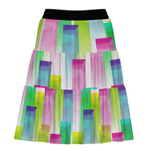 Lade das Bild in den Galerie-Viewer, Einzelbild-Design Rock Lang A-Linien-Rock Maxirock SJBSQ mit Foto Design Motiv Text selbst gestalten und bedrucken
