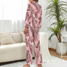 Lade das Bild in den Galerie-Viewer, Einzelbild-Design Schlafanzug Zweiteiliger Homewear Pyjama aus Satin für Damen/Frauen DTZREV1 mit Foto Design Motiv Text selbst gestalten und bedrucken