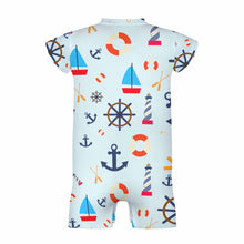 Lade das Bild in den Galerie-Viewer, Einzelbild-Design Sportswear Body Kurzarm für Baby und Neugeborene Jungen & Mädchen mit Foto Design Motiv Text selbst gestalten und bedrucken