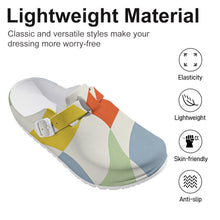 Lade das Bild in den Galerie-Viewer, Herren Damen Birkenstock Hausschuhe Slippers F53 mit Fotos Muster Text Logo selbst gestalten und bedrucken