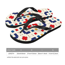 Lade das Bild in den Galerie-Viewer, Unisex Damen Herren Flip Flops 2023 New mit Foto Design Motiv Text selbst gestalten und bedrucken