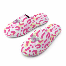 Lade das Bild in den Galerie-Viewer, Warme Winter Hausschuhe Pantoffel Vollformatdruck für Damen Frauen mit Foto Muster Text selbst gestalten und bedrucken