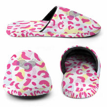Lade das Bild in den Galerie-Viewer, Warme Winter Hausschuhe Pantoffel Vollformatdruck für Damen Frauen mit Foto Muster Text selbst gestalten und bedrucken