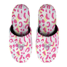 Lade das Bild in den Galerie-Viewer, Warme Winter Hausschuhe Pantoffel Vollformatdruck für Damen Frauen mit Foto Muster Text selbst gestalten und bedrucken
