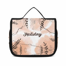 Lade das Bild in den Galerie-Viewer, Faltbare tragbare Kosmetiktasche Reise-Kulturbeutel mit großem Fassungsvermögen mit Foto Design Motiv Text selbst gestalten und bedrucken