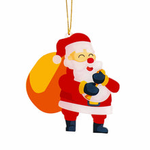 Lade das Bild in den Galerie-Viewer, Acryl Weihnachtsschmuck (gleiches Bild) mit Foto Text selbst gestalten und bedrucken