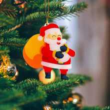 Lade das Bild in den Galerie-Viewer, Acryl Weihnachtsschmuck (gleiches Bild) mit Foto Text selbst gestalten und bedrucken