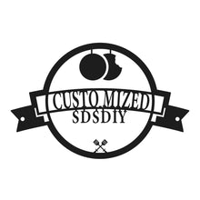 Lade das Bild in den Galerie-Viewer, Hohleisendeko (schwarz) selbst gestalten und bedrucken