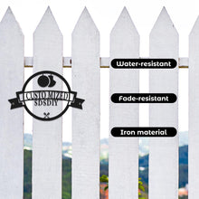 Lade das Bild in den Galerie-Viewer, Hohleisendeko (schwarz) selbst gestalten und bedrucken