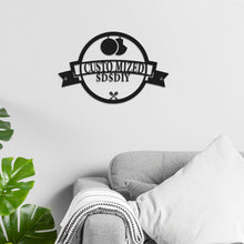 Lade das Bild in den Galerie-Viewer, Hohleisendeko (schwarz) selbst gestalten und bedrucken