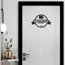 Lade das Bild in den Galerie-Viewer, Hohleisendeko (schwarz) selbst gestalten und bedrucken