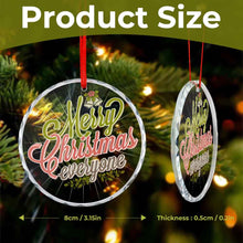 Lade das Bild in den Galerie-Viewer, Runder Anhänger aus Glas mit Foto Text selbst gestalten und bedrucken