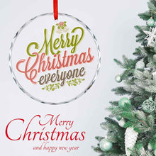 Lade das Bild in den Galerie-Viewer, Runder Anhänger aus Glas mit Foto Text selbst gestalten und bedrucken