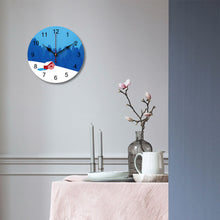 Lade das Bild in den Galerie-Viewer, Einfachheit PVC Wanduhr online selbst gestalten und bedrucken