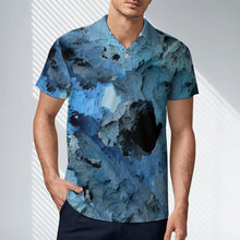 Lade das Bild in den Galerie-Viewer, Reiner Baumwolle Poloshirt HT Männer / Herren mit Fotos Muster Text Logo selbst gestalten und bedrucken