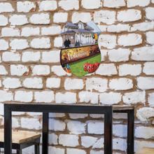 Lade das Bild in den Galerie-Viewer, Halloween Dekoration Metallschild Blechschilder Deko Schild mit Spruch Wand- und Türdeko mit Foto Design Motiv Text selbst gestalten und bedrucken