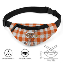 Lade das Bild in den Galerie-Viewer, Haustier Selbsttragende Tasche Rucksack Gürteltasche mit Foto Design Motiv Text selbst gestalten und bedrucken