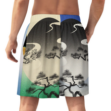 Lade das Bild in den Galerie-Viewer, Multi-Image-Design Herren Männer Schlafhose Kurz Pyjamashorts Mix & Relax LM012 mit Foto Design Motiv Text selbst gestalten und bedrucken