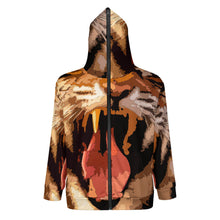 Lade das Bild in den Galerie-Viewer, Herren / Männer Einzelbild-Design Langarm Kapuzenpullover Jacke Kapuzensweatshirt WY14 mit Ihrem Design Motiv Foto Text selbst gestalten und bedrucken