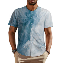 Lade das Bild in den Galerie-Viewer, Einzelbild-Design Herren / Männer Kurzarm Hemd Shirt mit Rundschnitt LM018 mit Foto Design Motiv Text selbst gestalten und bedrucken