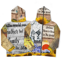 Lade das Bild in den Galerie-Viewer, Herren / Männer Multi-Image-Design Langarm Kapuzenpullover Jacke Kapuzensweatshirt WY14 mit Ihrem Design Motiv Foto Text selbst gestalten und bedrucken