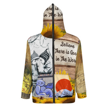 Lade das Bild in den Galerie-Viewer, Herren / Männer Multi-Image-Design Langarm Kapuzenpullover Jacke Kapuzensweatshirt WY14 mit Ihrem Design Motiv Foto Text selbst gestalten und bedrucken