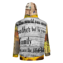 Lade das Bild in den Galerie-Viewer, Herren / Männer Multi-Image-Design Langarm Kapuzenpullover Jacke Kapuzensweatshirt WY14 mit Ihrem Design Motiv Foto Text selbst gestalten und bedrucken