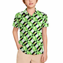 Lade das Bild in den Galerie-Viewer, Einzelbild-Design Kinder Jungen Ice Silk Kinder POLO T-Shirt J62T mit Foto Design Motiv Text selbst gestalten und bedrucken