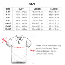 Lade das Bild in den Galerie-Viewer, Einzelbild-Design Kinder Jungen Ice Silk Kinder POLO T-Shirt J62T mit Foto Design Motiv Text selbst gestalten und bedrucken