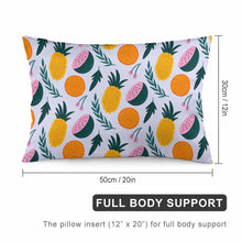 Lade das Bild in den Galerie-Viewer, Langer Kissenbezug Kissenhülle beidseitiger Druck mit Foto Muster Text selbst gestalten und bedrucken