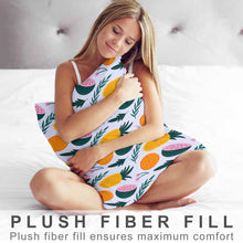 Lade das Bild in den Galerie-Viewer, Langer Kissenbezug Kissenhülle beidseitiger Druck mit Foto Muster Text selbst gestalten und bedrucken