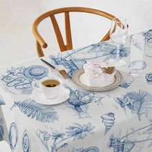 Lade das Bild in den Galerie-Viewer, Flachs Tischdecke Tischtuch mit Foto Design Motiv Text selbst gestalten und bedrucken