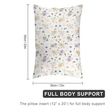 Lade das Bild in den Galerie-Viewer, Polyester Kissenbezug Kissenhülle beidseitig bedruckt (vertikale Version) (dasselbe Bild auf beiden Seiten) mit Foto Muster Text selbst gestalten und bedrucken