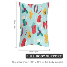 Lade das Bild in den Galerie-Viewer, Polyester Kissenbezug Kissenhülle beidseitig bedruckt (vertikale Version) (Doppelseitig verschiedene Bilder) mit Foto Muster Text selbst gestalten und bedrucken