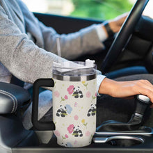 Lade das Bild in den Galerie-Viewer, 40OZ Ice King Cup mit großem Fassungsvermögen aus Edelstahl 304 mit Fotos Muster Text Logo selbst gestalten und bedrucken