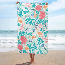 Lade das Bild in den Galerie-Viewer, Große Größe Strandtuch Saunatuch Leichtes Badetuch (horizontale oder vertikale Version verfügbar) mit Foto Design Motiv Text selbst gestalten und bedrucken