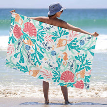 Lade das Bild in den Galerie-Viewer, Große Größe Strandtuch Saunatuch Leichtes Badetuch (horizontale oder vertikale Version verfügbar) mit Foto Design Motiv Text selbst gestalten und bedrucken