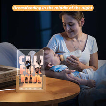 Lade das Bild in den Galerie-Viewer, Nachtlicht aus Acryl (bunter schräger Einstecksockel) selbst gestalten und bedrucken