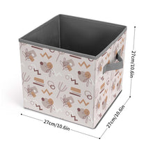 Lade das Bild in den Galerie-Viewer, Einzelbilddruck Zusammenklappbare Aufbewahrungsbehälter / Aufbewahrungsbox (vollständiger Druck) mit Foto Text selbst gestalten und bedrucken