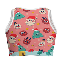 Lade das Bild in den Galerie-Viewer, Multi-Image-Druck TXLD244 Crop Top KE Damen / Frauen selbst gestalten und bedrucken