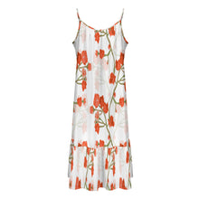 Lade das Bild in den Galerie-Viewer, Einzelbilddruck Damen / Frauen Hosenträger Kleid Großer Swingrock KQ mit Fotos Muster Text Logo selbst gestalten und bedrucken