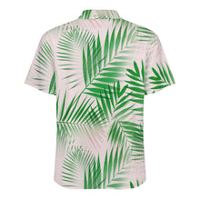Lade das Bild in den Galerie-Viewer, Einzelbild-Design Herren Kurzarmhemd mit Revers und Falten LM005 mit Ihrem Design Motiv Foto Text selbst gestalten und bedrucken