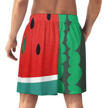 Lade das Bild in den Galerie-Viewer, Einzelbild-Design Herren / Männer Eisseide Schlafhose Kurz Pyjamashorts Mix & Relax LM012 mit Foto Design Motiv Text selbst gestalten und bedrucken