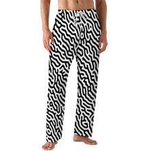 Lade das Bild in den Galerie-Viewer, Voll Druck Reiner Baumwolle Herren / Männer Lockerer Pyjamas Schlafanzug LM071 mit Foto Design Motiv Text selbst gestalten und bedrucken